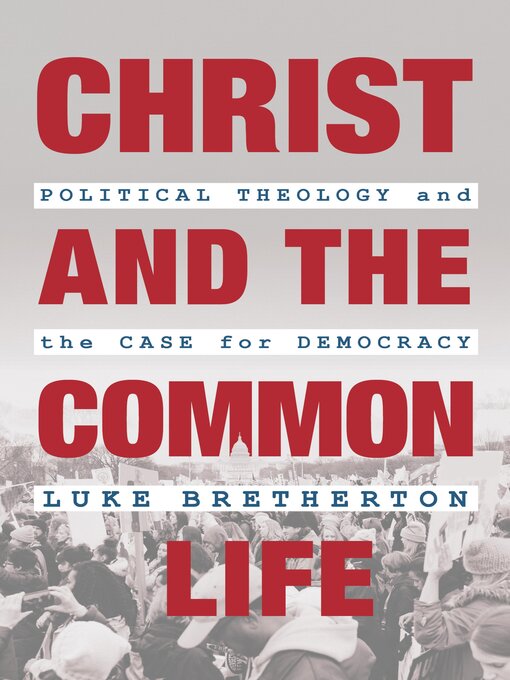 Cover image for Christ and the Common Life